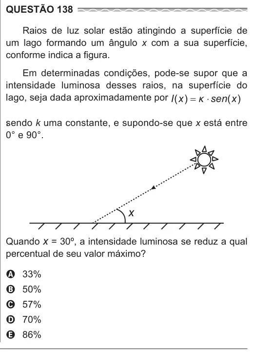 Imagem da questão 138 do ENEM 2017