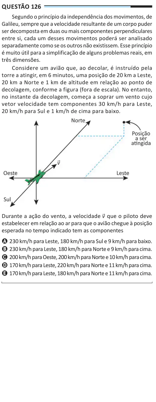 Imagem da questão 126 do ENEM 2025